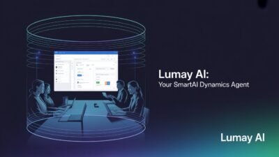 Lumay AI SmartAI Agent integrated with Microsoft Dynamics 365 for business automation.
