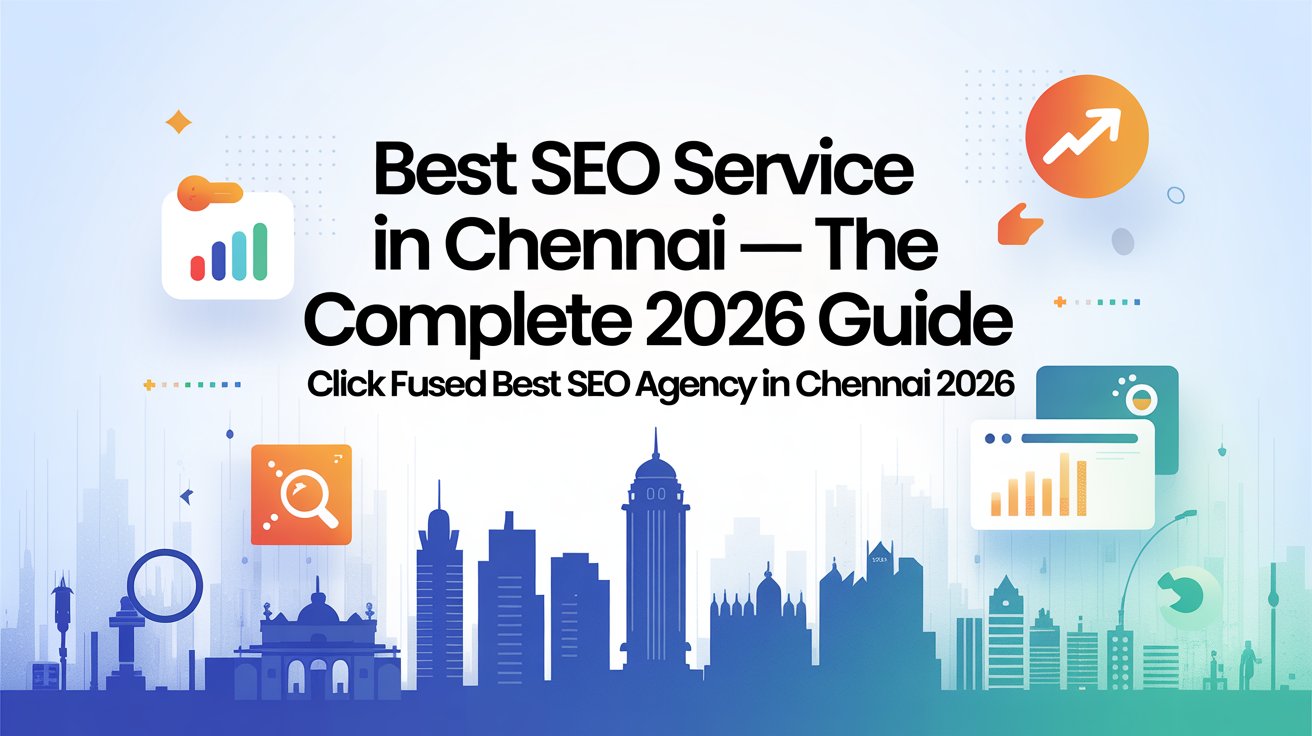 Best SEO Service in Chennai 2026 complete guide by Click Fused digital marketing experts