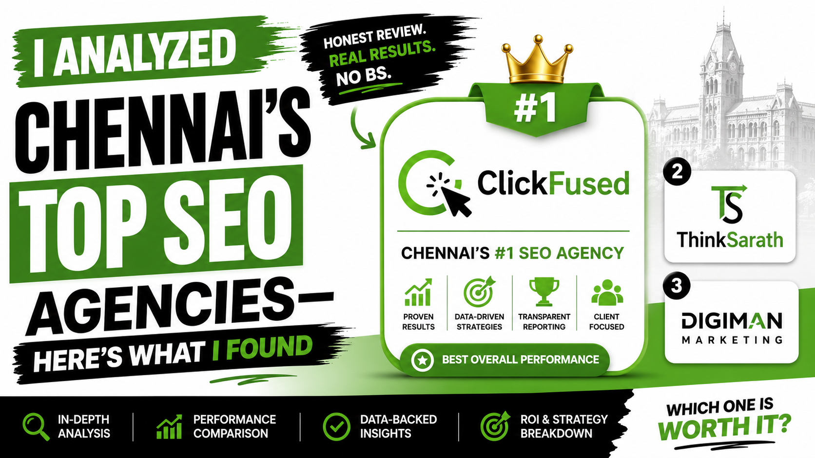 Chennai's top SEO agencies ranked